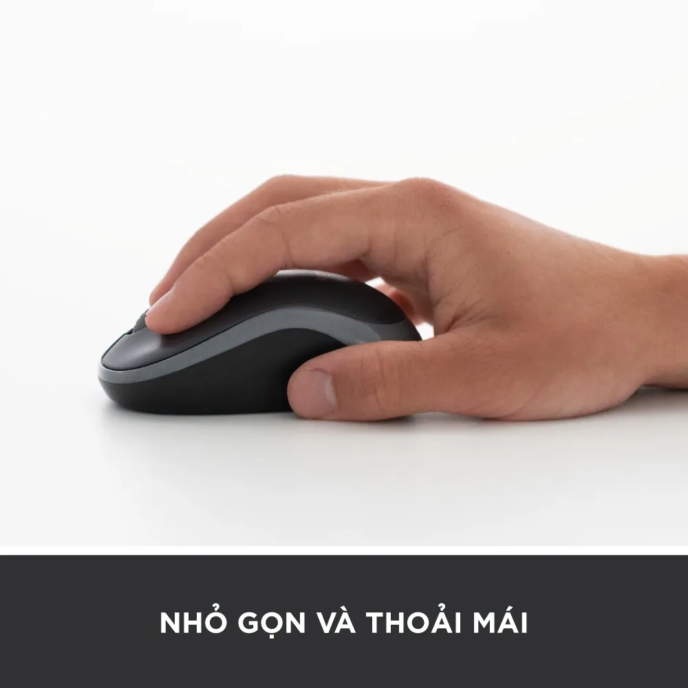 Ảnh Chuột không dây Logitech B175 - USB 2.4Ghz, pin 1 năm, nhỏ gọn, thuận cả 2 tay, phù hợp PC/Laptop 4