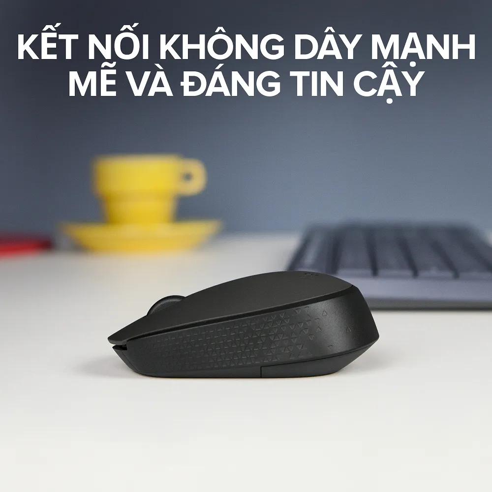 Ảnh Chuột không dây Logitech M170 - USB 2.4GHz, nhỏ gọn, Phù hợp Laptop/PC 1