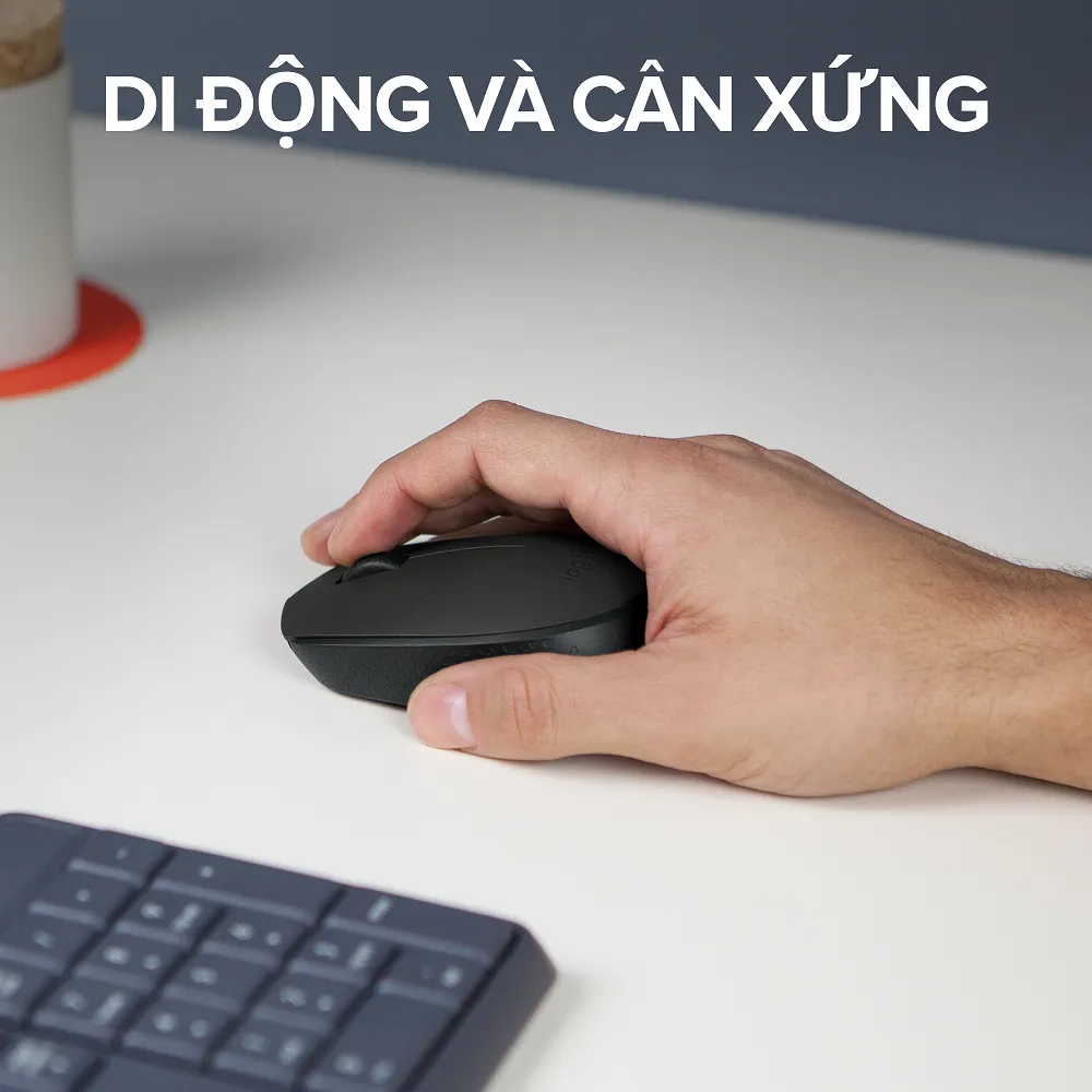 Ảnh Chuột không dây Logitech M170 - USB 2.4GHz, nhỏ gọn, Phù hợp Laptop/PC 2