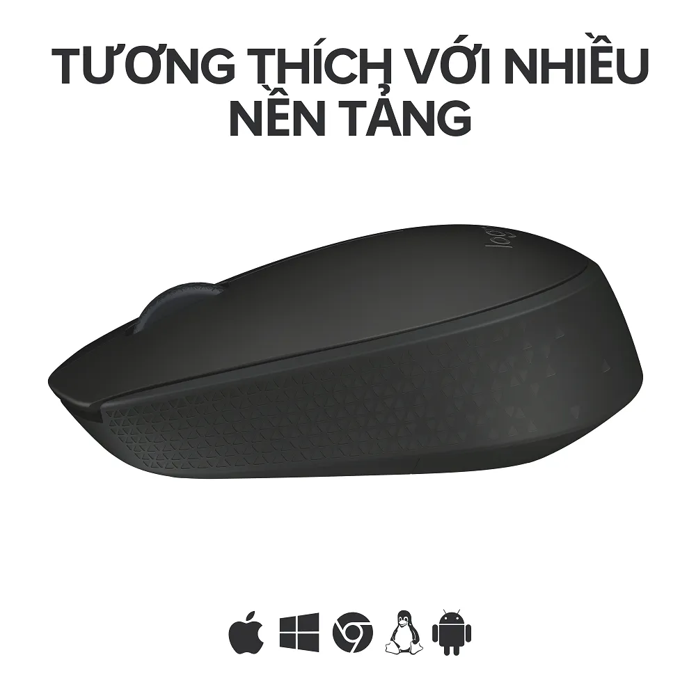 Ảnh Chuột không dây Logitech M170 - USB 2.4GHz, nhỏ gọn, Phù hợp Laptop/PC 3
