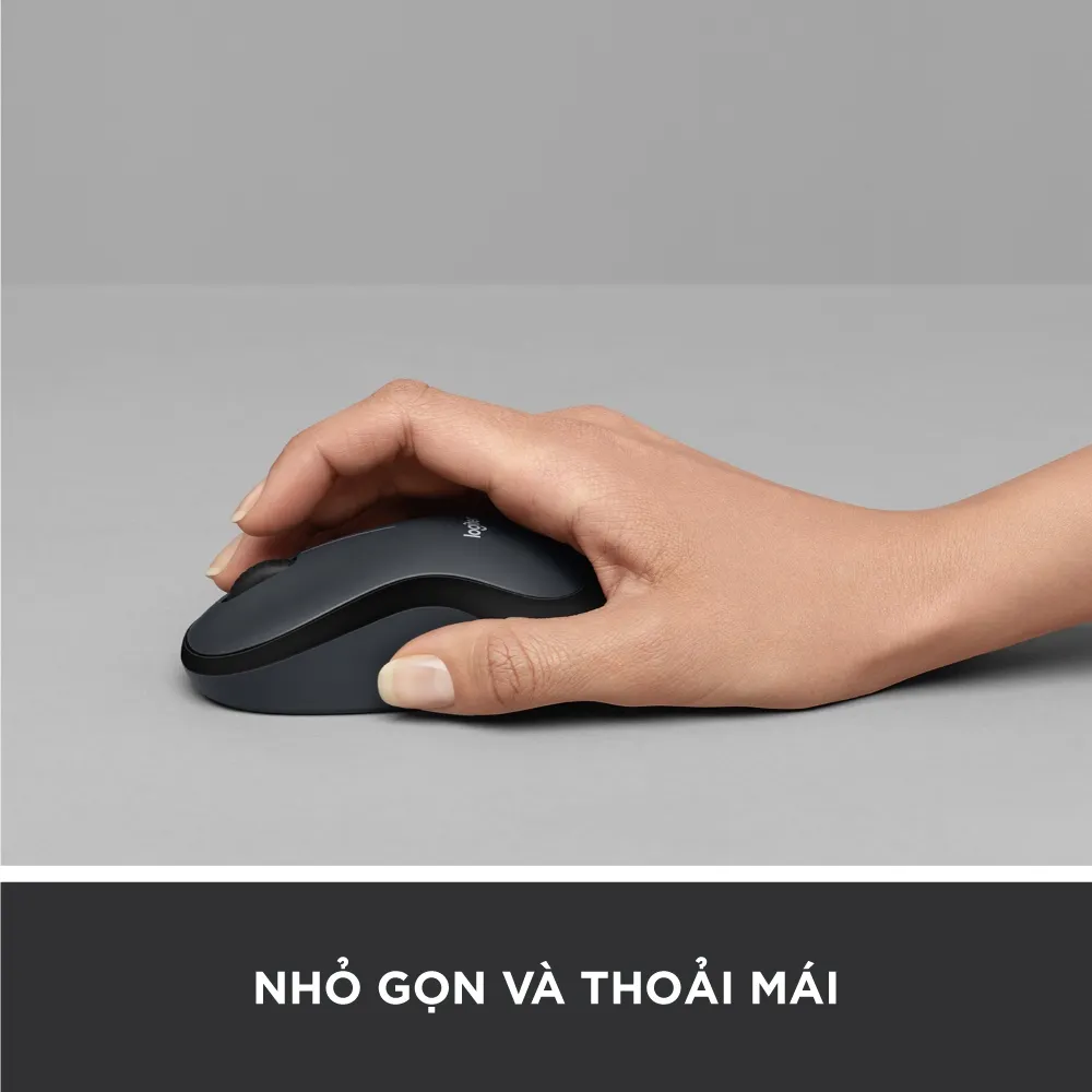 Ảnh Chuột không dây Logitech M220 Silent - giảm ồn, USB, pin 1.5 năm, phù hợp PC/Laptop 3