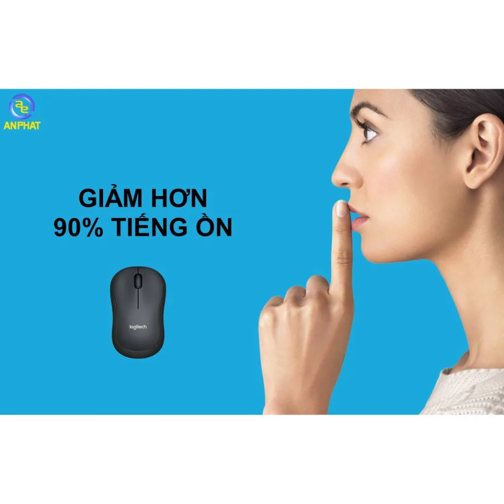 Ảnh Chuột không dây Logitech M221 / M241 (Silent Mouse) - Bảo hành 12 tháng 4