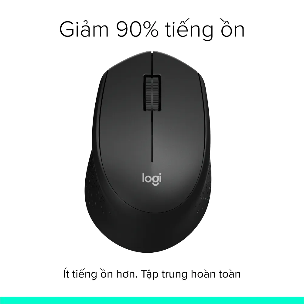 Ảnh Chuột không dây Logitech M330 Silent Plus - Giảm ồn, USB, thuận tay phải, PC/ Laptop 2
