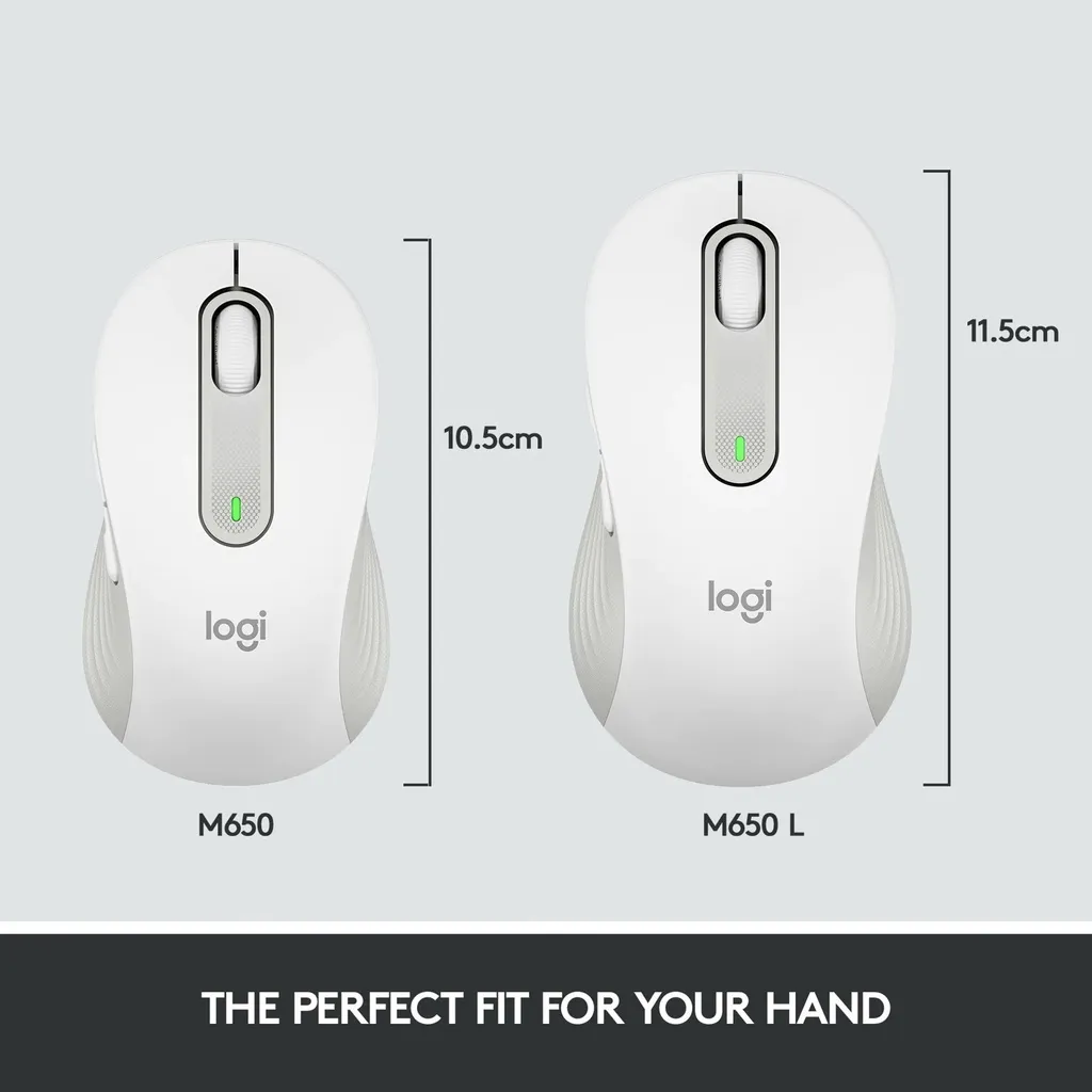 Ảnh Chuột không dây Logitech M650 / M650L Signature - Hàng chính hãng - BH 24 tháng 2