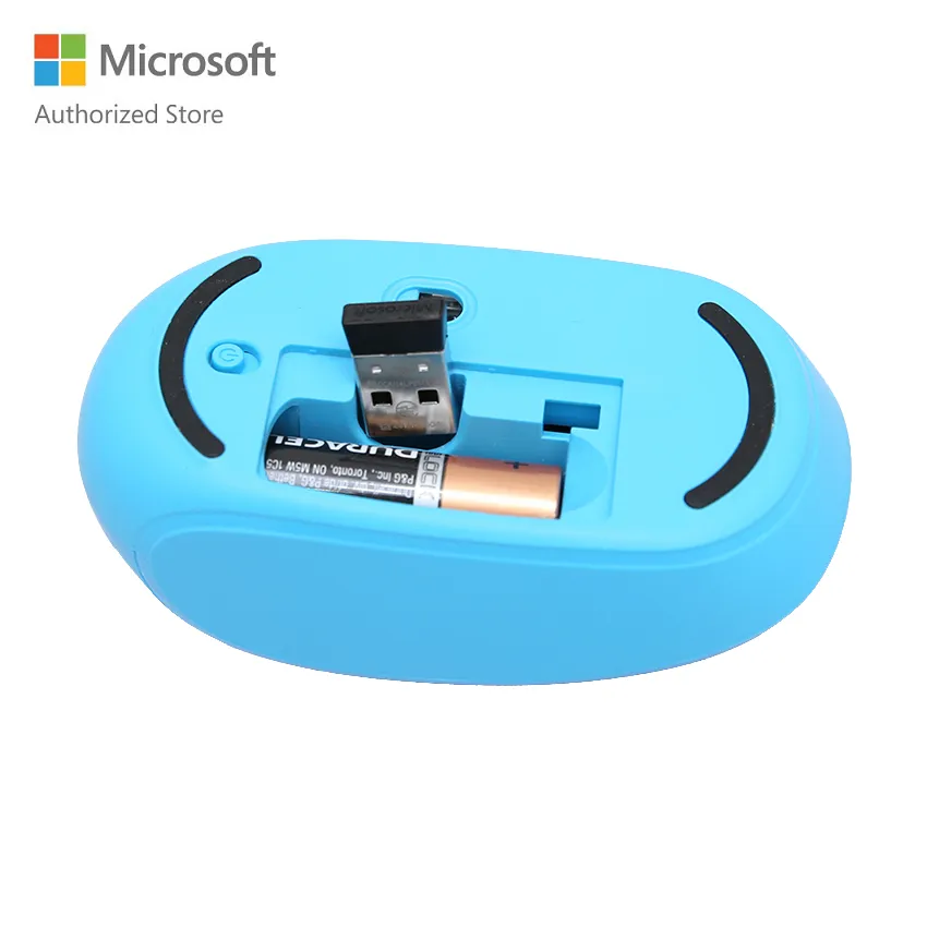 Ảnh Chuột không dây Microsoft 1850 - xanh nước biển 3