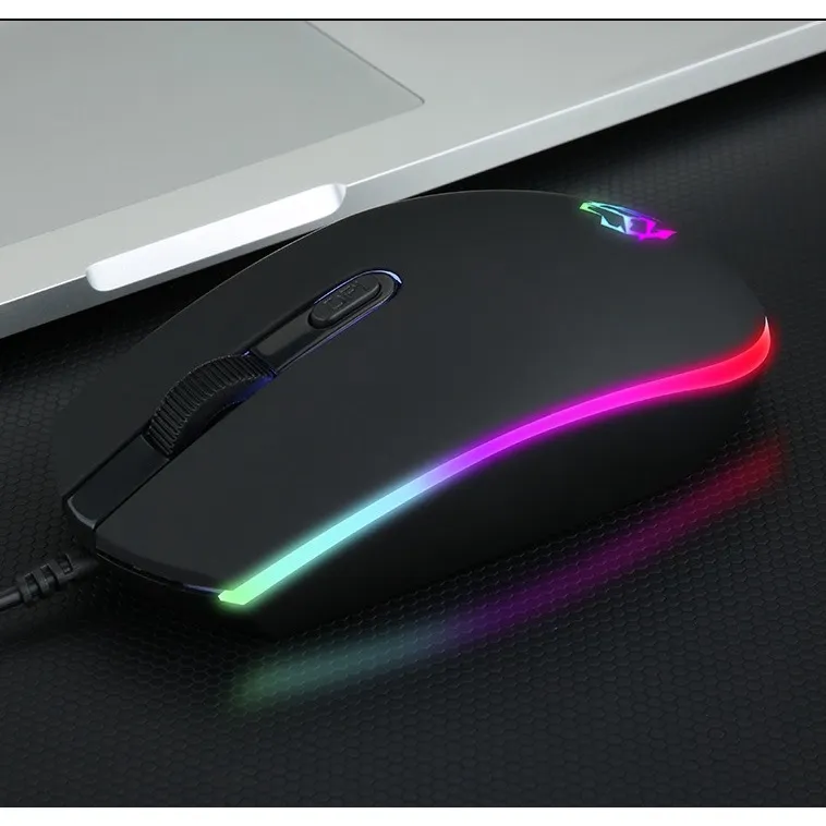Ảnh Chuột máy tính chơi game ZTU Smart G17 có dây LED RGB DPI 3600 thiết kế công thái học phù hợp cả gaming và văn phòng 3