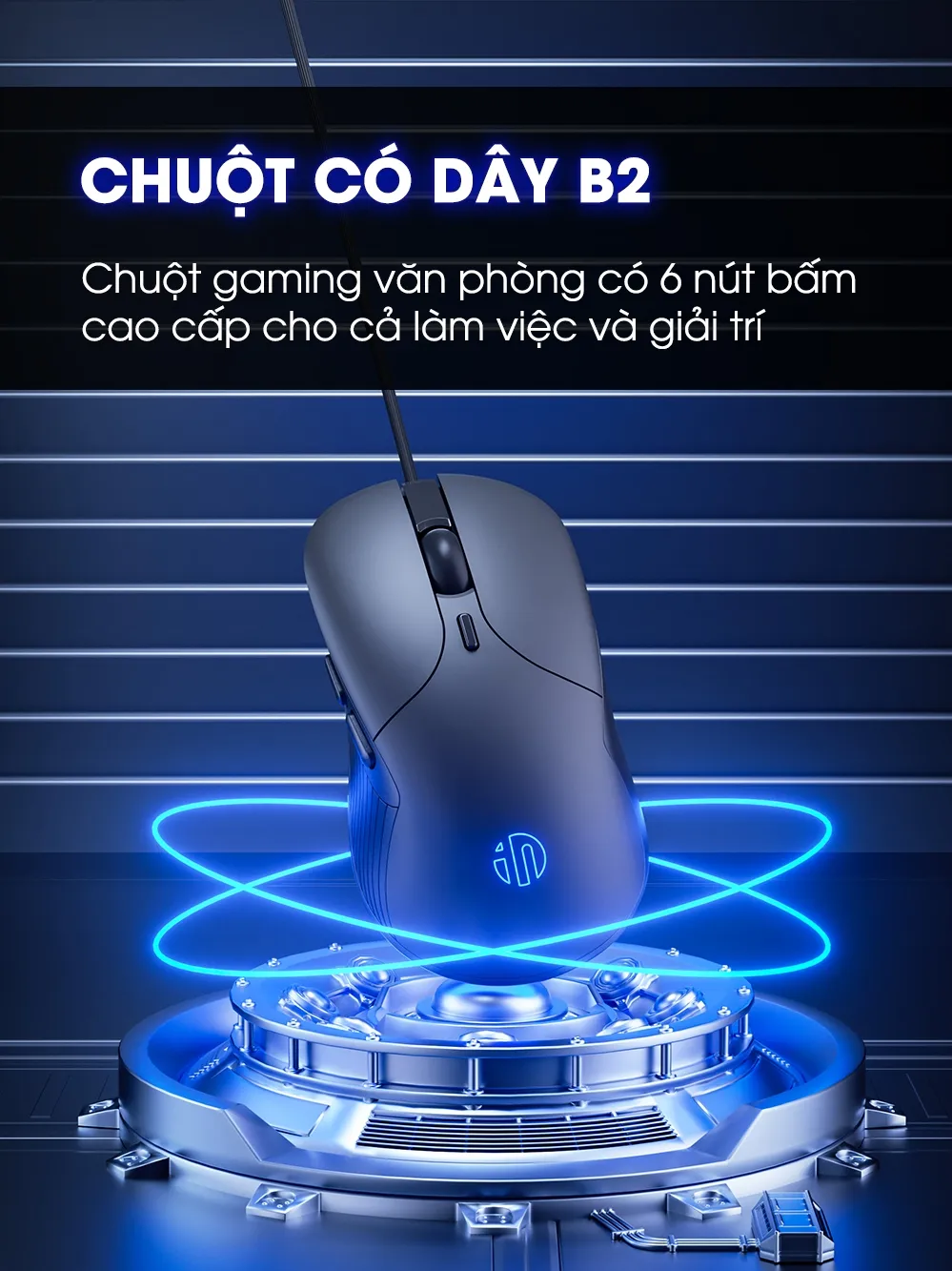 Đánh Giá Chuột Gaming Có Dây SIDOTECH B2 Tắt Âm 8800 DPI