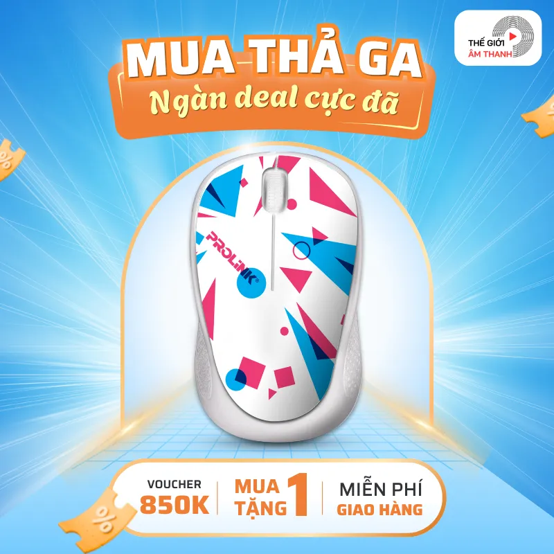 Ảnh Chuột Quang Có Dây Prolink PMC1005 - CHÍNH HÃNG STORE 1