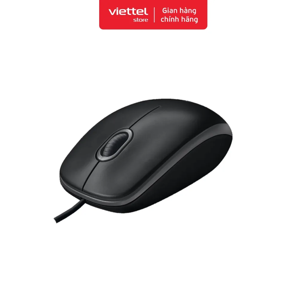 Ảnh Chuột quang USB Logitech B100 (910-006605) Chính hãng 2