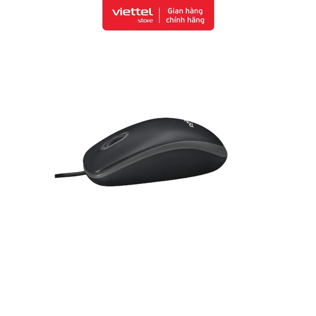 Ảnh Chuột quang USB Logitech B100 (910-006605) Chính hãng 3