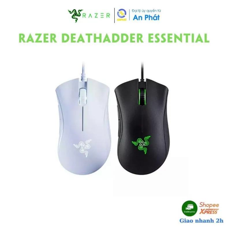 Ảnh Chuột Razer DeathAdder Essential Ergonomic (có dây) - Bảo hành 24 tháng 1