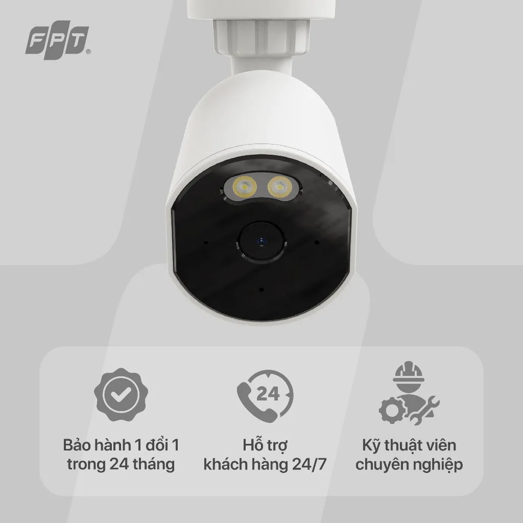 Ảnh Cloud Camera IQ4S - Chính Hãng FPT - Công nghệ AI - Độ phân giải 3MP - Kháng Nước - Nhìn Đêm Có Màu 2