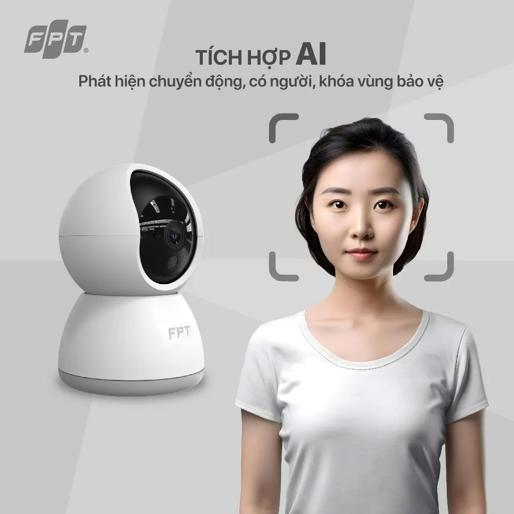 Ảnh Cloud Camera Play 3 - Chính hãng FPT - Công nghệ AI - Độ phân giải 3MP  - Thiết kế tinh tế, nhỏ gọn 1