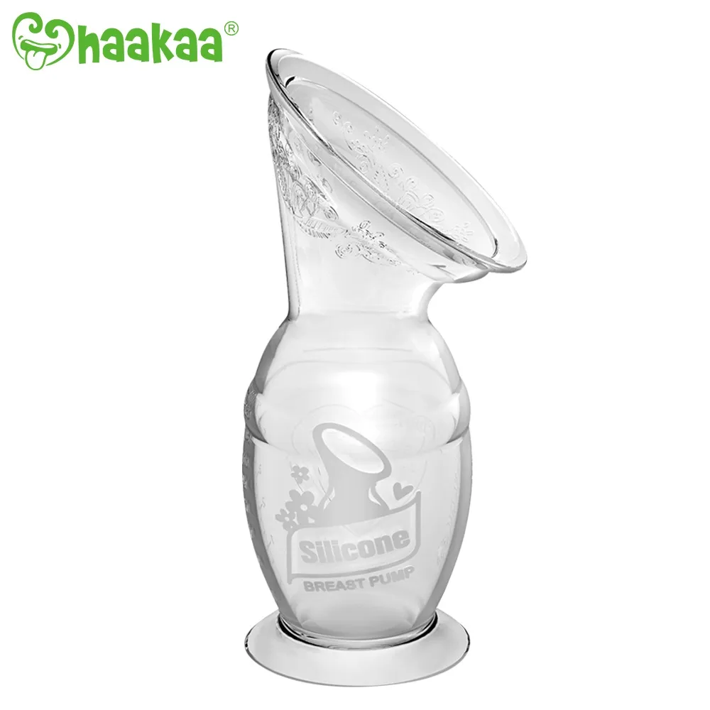 Ảnh Cốc Hứng Sữa Cao Cấp Silicone Gen.2 100/150ml Haakaa, New Zealand. Thay thế máy hút sữa hiệu quả 3