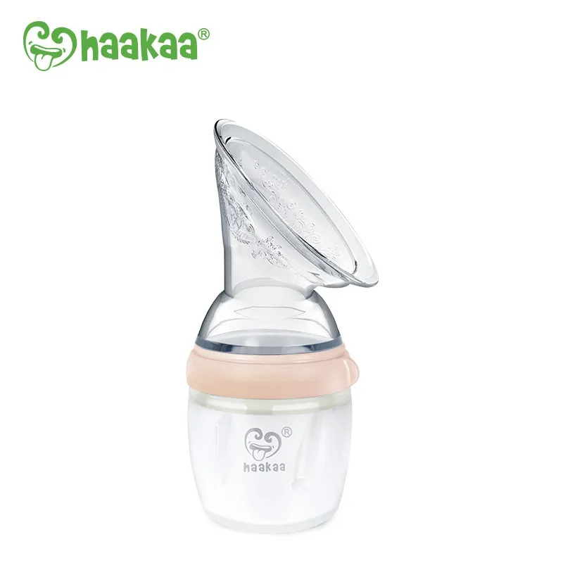 Ảnh Cốc hứng sữa Gen.3 Haakaa, New Zealand. Dễ dàng chuyển đổi bình sữa, bình uống nước. Chất liệu silicone cao cấp, an toàn 4