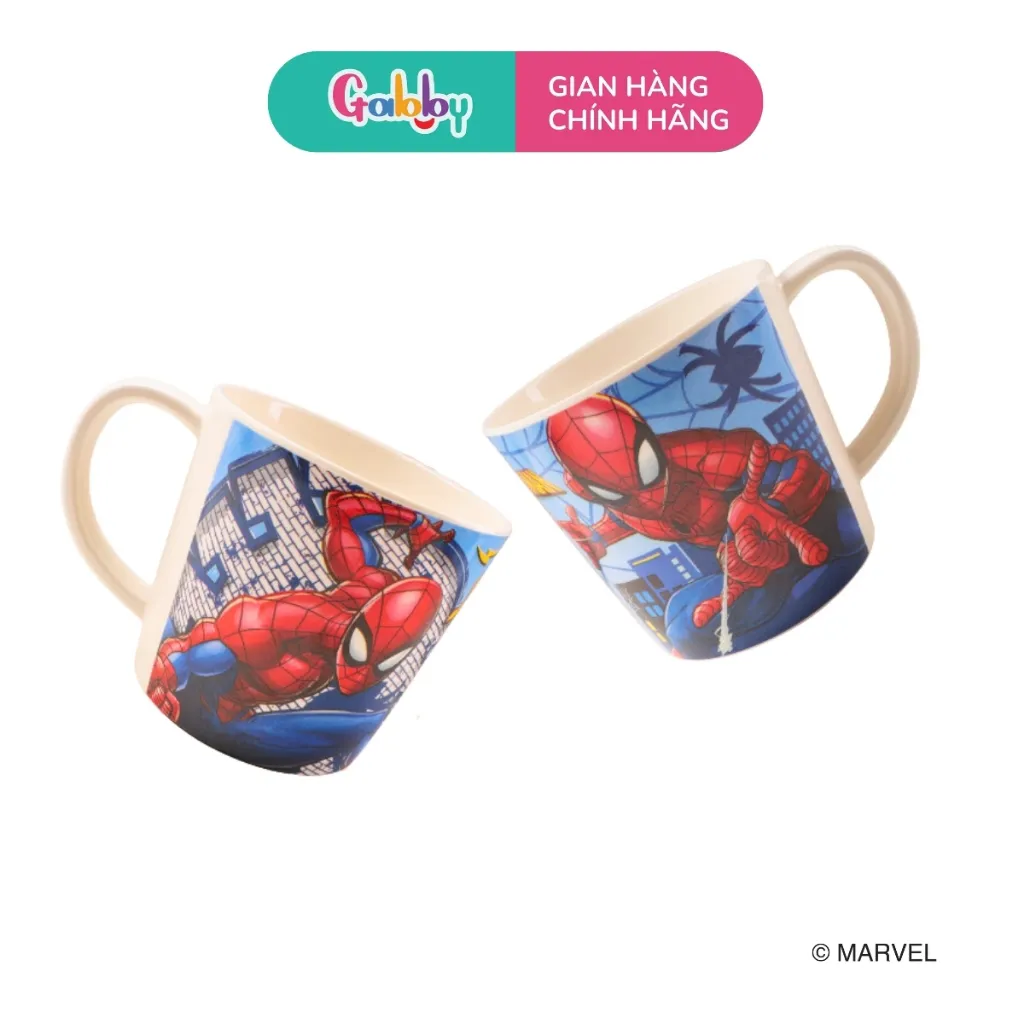 Ảnh Cốc Quai Cầm Melamine Marvel Đáng Yêu Cho Bé 2