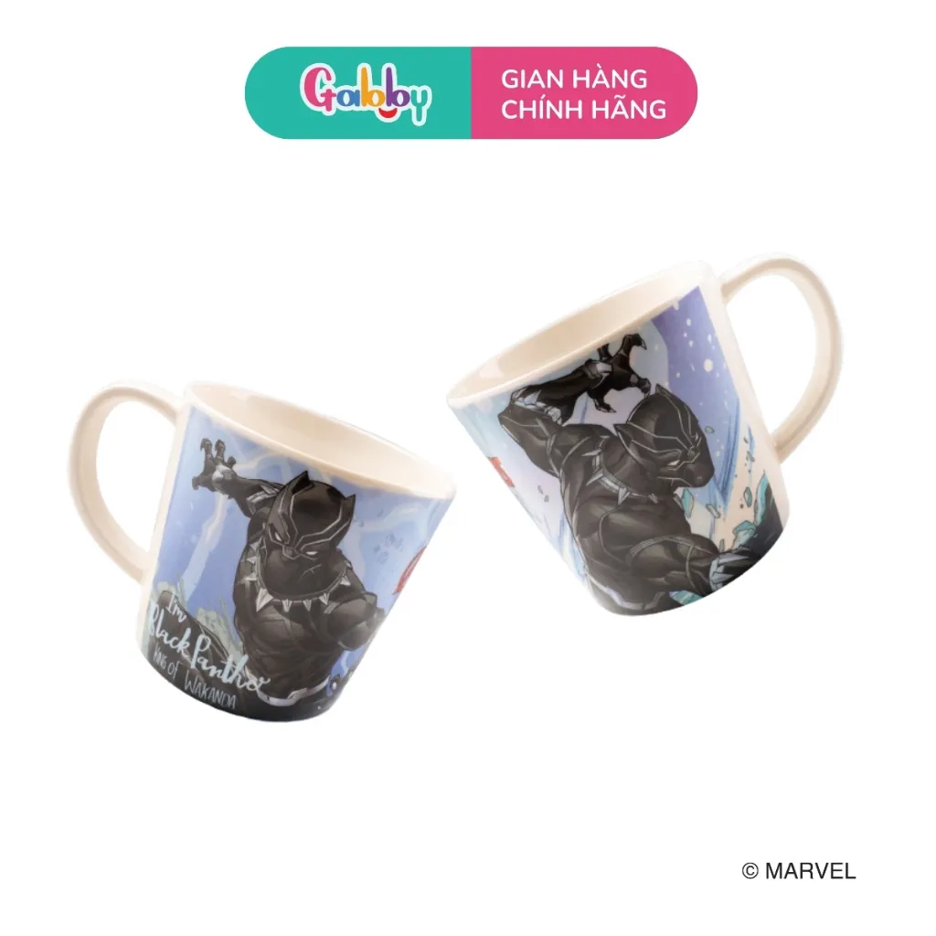 Ảnh Cốc Quai Cầm Melamine Marvel Đáng Yêu Cho Bé 4