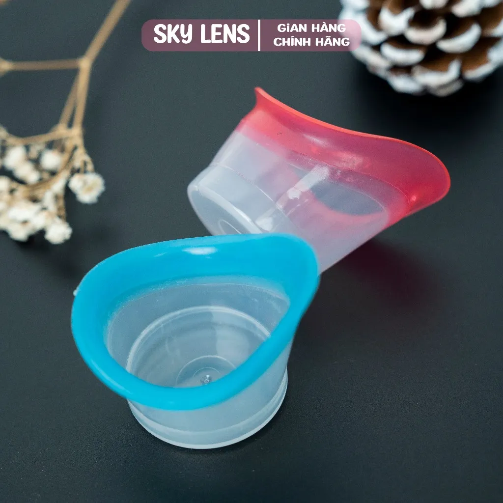 Ảnh Cốc rửa mắt silicon Sky Contact lens 2