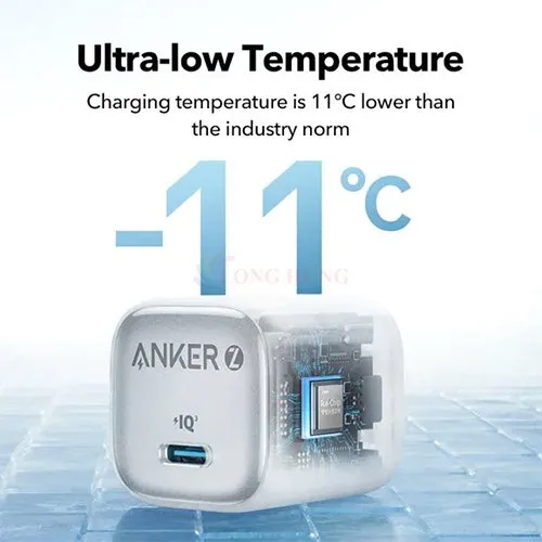 Ảnh Cốc sạc Anker Zolo 1Type-C PIQ 3.0 20W A2699/25W A2656/30W A2698 - Hàng chính hãng 2