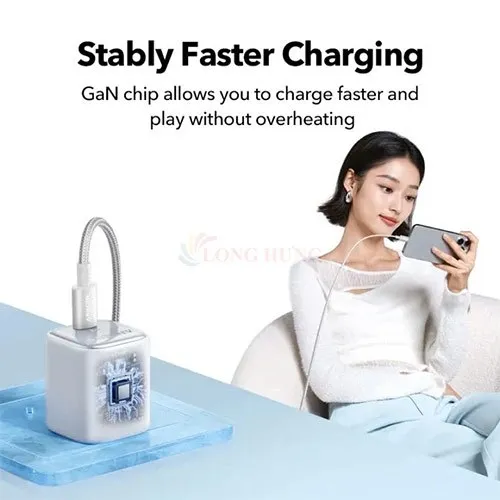 Ảnh Cốc sạc Anker Zolo 1Type-C PIQ 3.0 20W A2699/25W A2656/30W A2698 - Hàng chính hãng 3