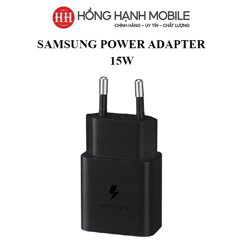 Ảnh Cốc Sạc Samsung Power Adapter 15W Type C PD EP-T1510 - Hàng Chính Hãng 1