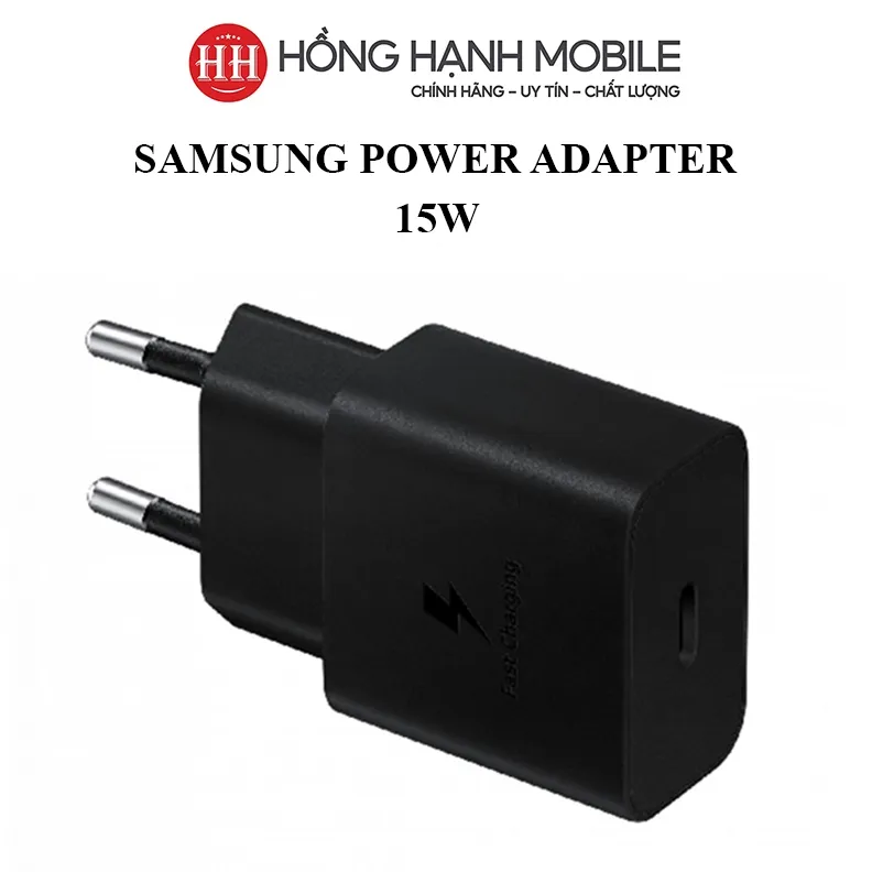 Ảnh Cốc Sạc Samsung Power Adapter 15W Type C PD EP-T1510 - Hàng Chính Hãng 2