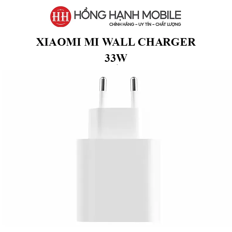 Ảnh Cốc Sạc Xiaomi Mi Wall Charger 33W Type C+Type A BHR4996GL - Hàng Chính Hãng 1