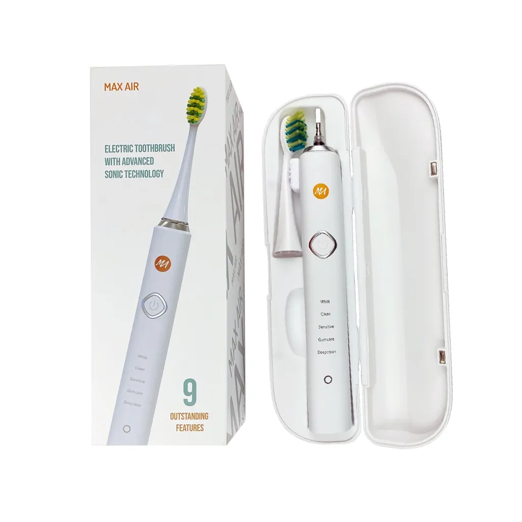 Ảnh Combo 01 bộ bàn chải điện Max Air model Ma004 công nghệ sóng âm Sonic mới và 01 hộp du lịch đựng bàn chải đánh răng điện 1
