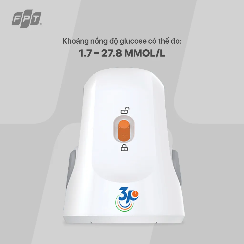Ảnh Combo 01 Máy đo đường huyết liên tục 3P (combo bao gồm 01 Bộ truyền dữ liệu 3P và 01 Bộ cảm biến 3P) 3