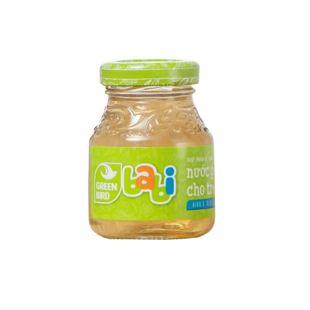 Ảnh Combo 10 Hũ Nước Yến Cho Trẻ Em Green Bird Babi - GREEN BIRD - Hũ Đơn (72g) 3