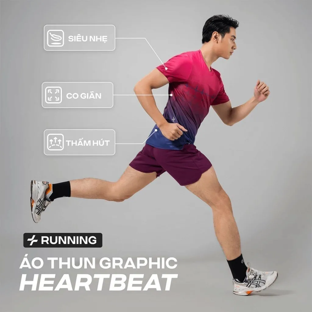 Ảnh Combo 2 áo thun thể thao chạy bộ graphic siêu nhẹ thấm hút đa dạng màu Coolmate 4