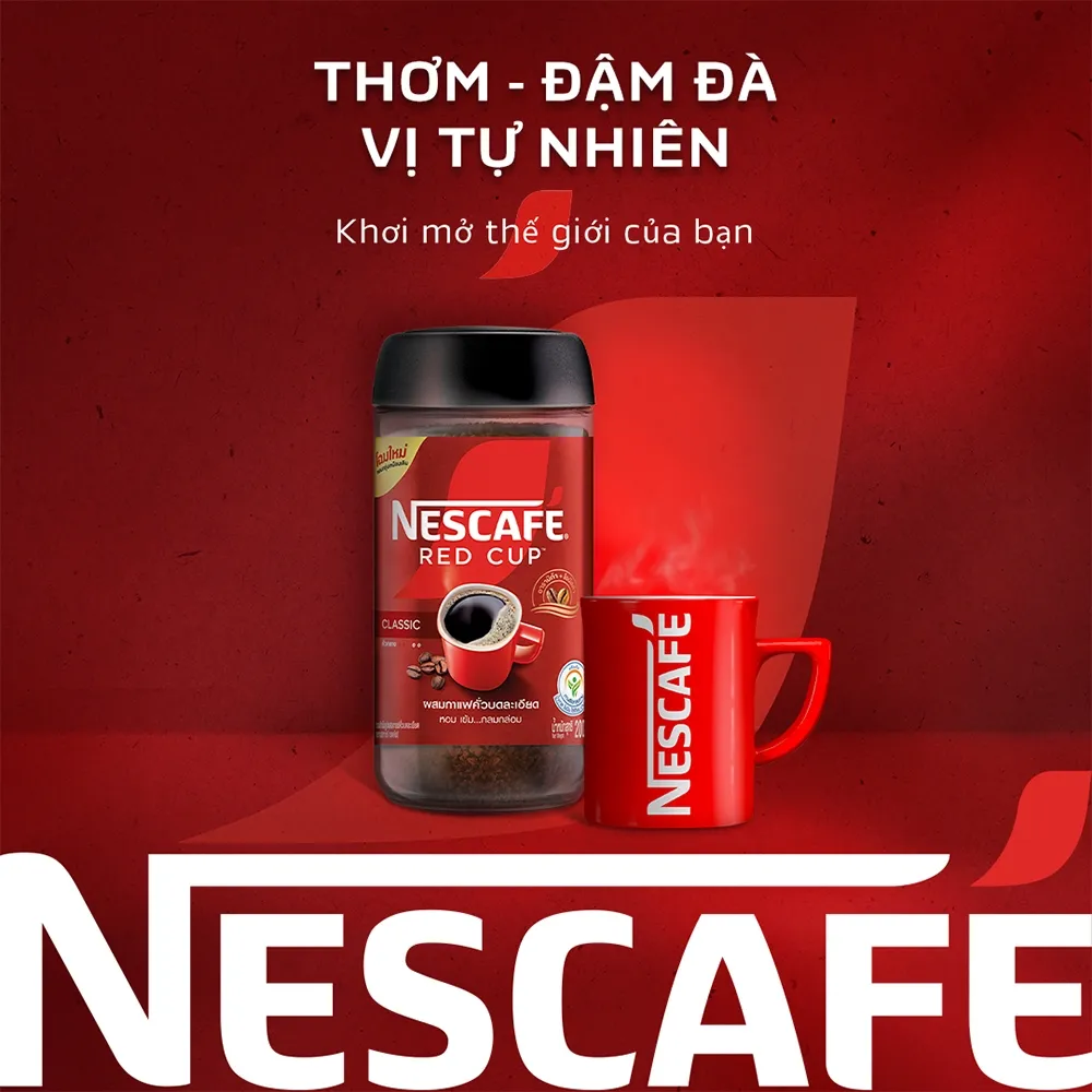 Ảnh Combo 2 Cà phê Nescafé Red Cup 200g/hộp 3