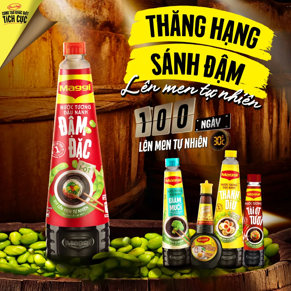 Ảnh Combo 2 chai nước tương Maggi đậu nành đậm đặc 700ml/chai 4
