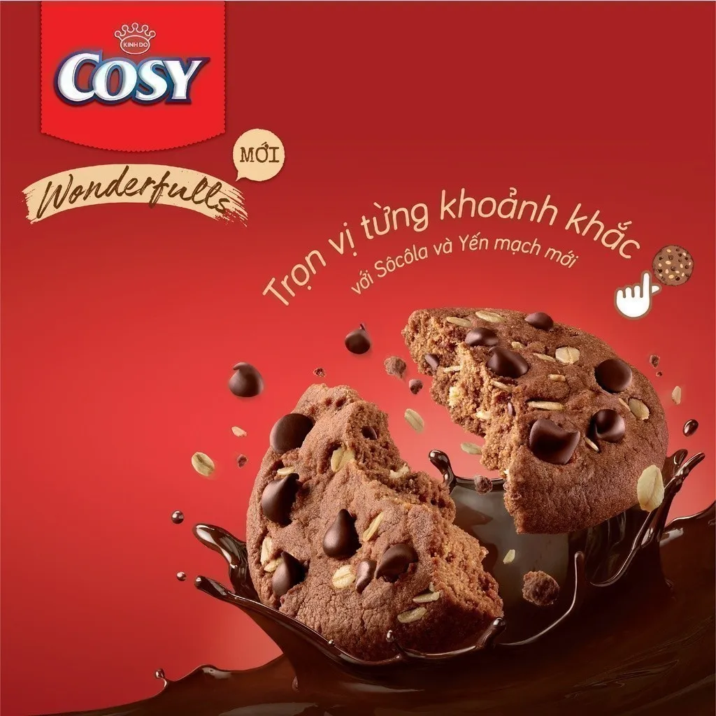 Ảnh Combo 2 Hộp Bánh Quy Kinh Đô Cosy Wonderfulls Yến Mạch Vị Truyền Thống 2 X 196G 2