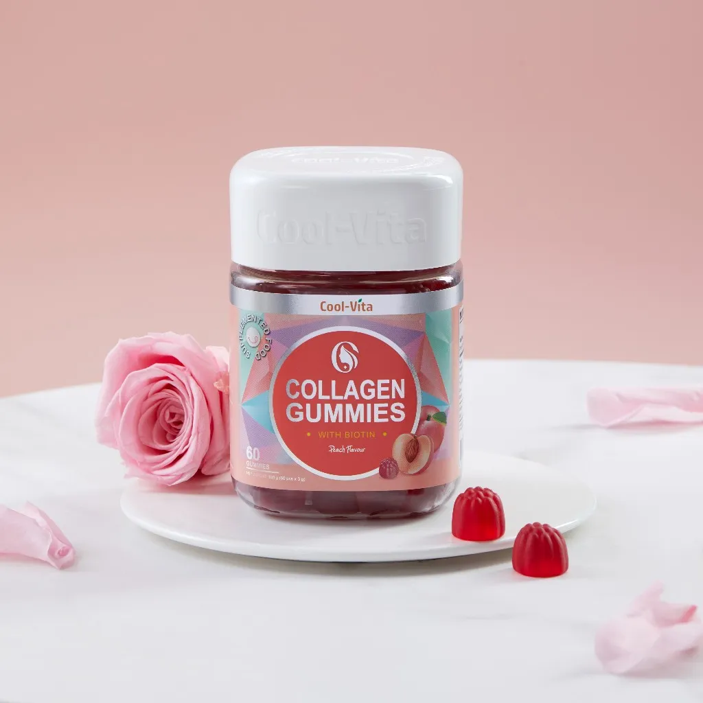 Ảnh Combo 2 Hộp Kẹo Dẻo Collagen Hỗ Trợ Trẻ Hóa Sáng Da Kết Hợp Biotin, Vitamin C & Vitamin E CoolVita (60 viên x 3g)/hộp 4