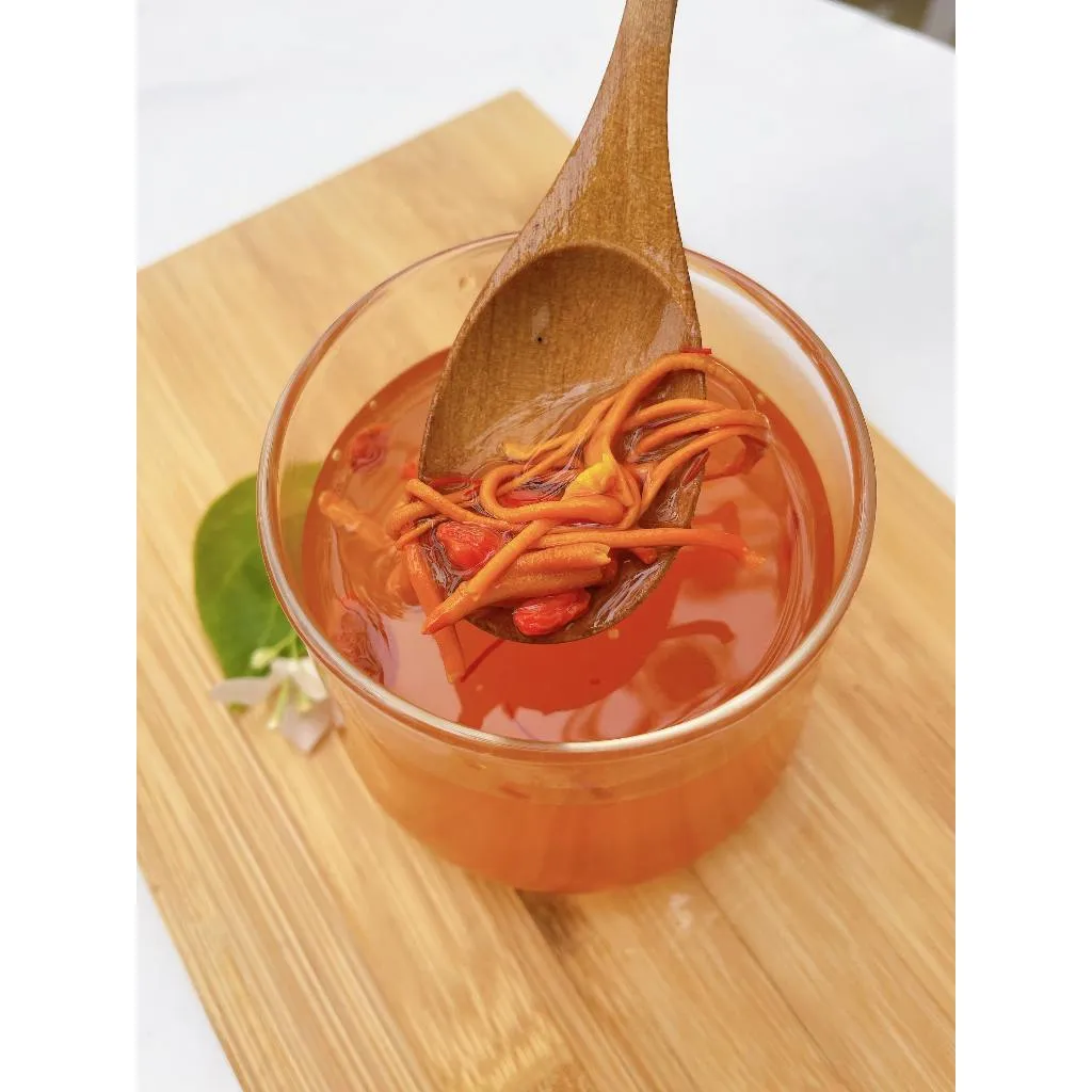 Ảnh Combo 2 hũ mật ong Saffron Đông trùng hạ thảo kỷ tử và Mật ong Saffron tinh bột nghệ 380ml 3