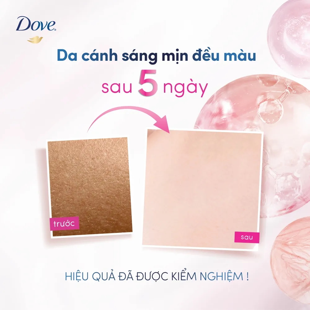 Ảnh Combo 2 Kem Khử Mùi Dove Tinh Chất Serum Sáng Mịn 40ml/Tuýp (Vitamin E/ Vitamin B3) 3