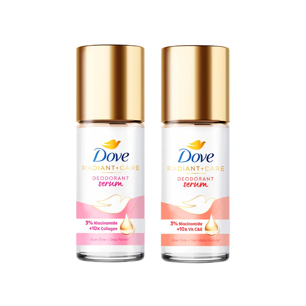 Ảnh Combo 2 Lăn Ngăn Mùi Dove Tinh Chất Serum Sáng Mịn 45ml/Tuýp 1
