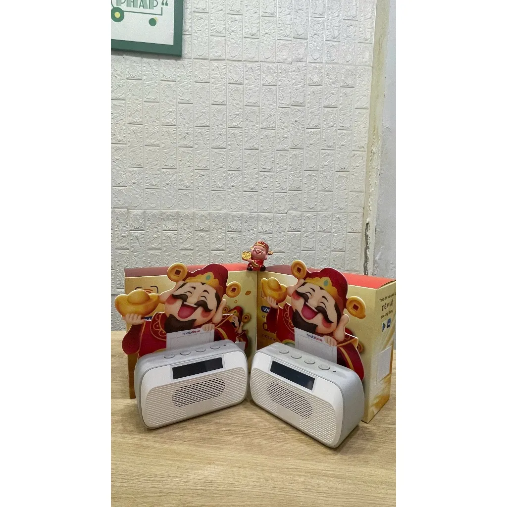Ảnh Combo: 2 Loa Thần Tài 4G/Wifi - đọc thông báo chuyển khoản, báo nhận tiền, đọc biến động số dư. Tiền về tài khoản chính 3