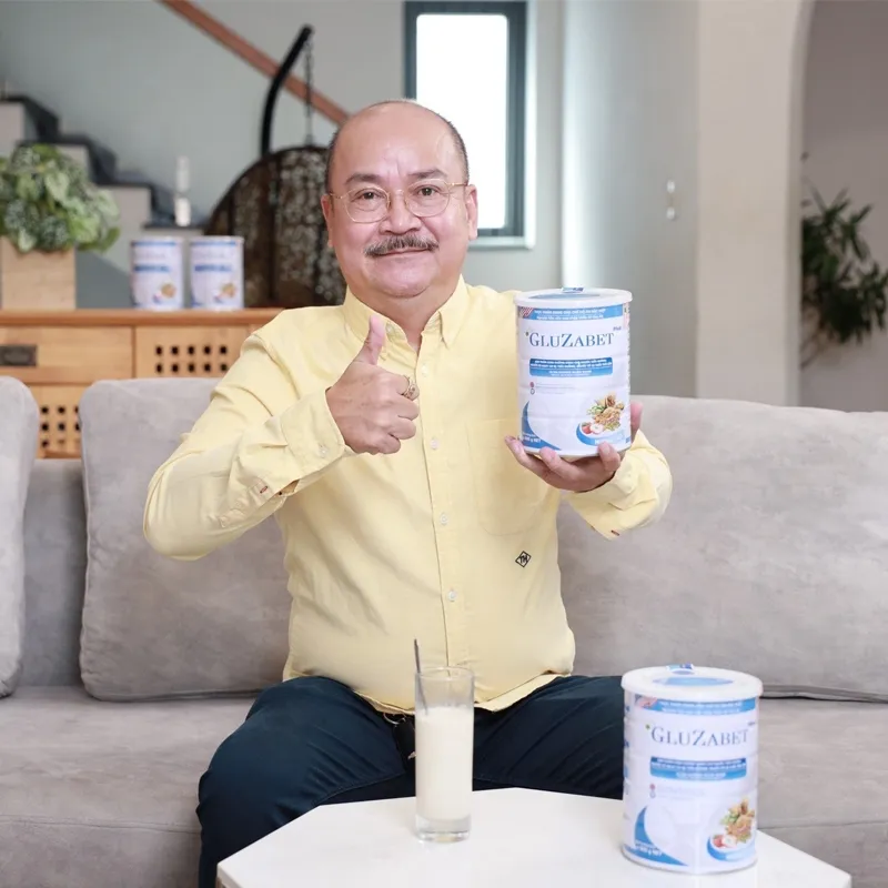 Ảnh COMBO 2 LON Gluzabet 800g - Ổn Định Đường Huyết, Ngăn ngừa Biến Chứng Tiểu Đường, Tăng Đề Kháng, Giảm Tiểu Đêm, Mất Ngủ 4