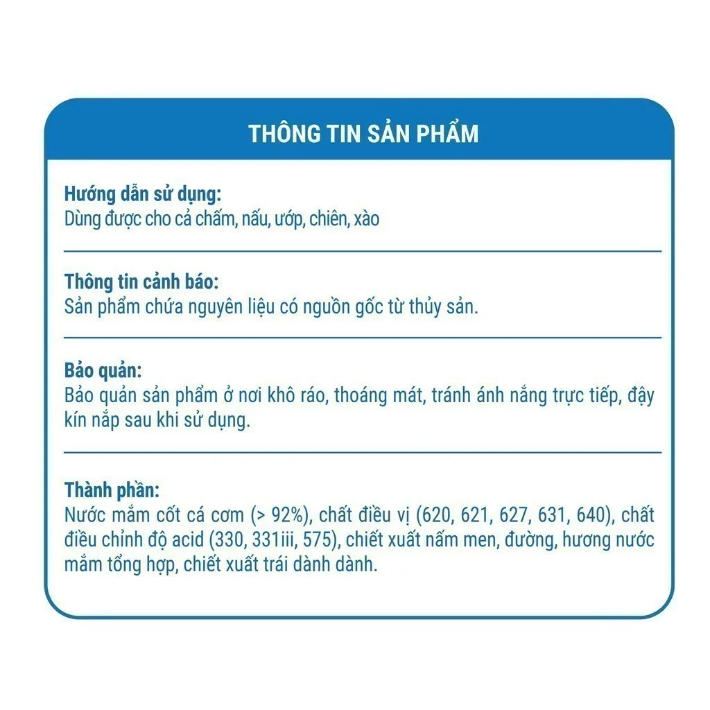 Ảnh Combo 2 Nước mắm cá cơm Thuận Phát 60 độ đạm 490ml - Từ 3 loại cá cơm Phú Quốc 3