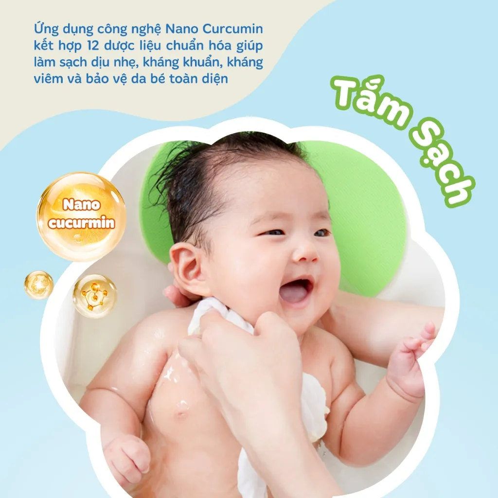 Ảnh Combo 2 Nước tắm gội thảo dược cho bé kutieskin 200ml - STK01-2 4