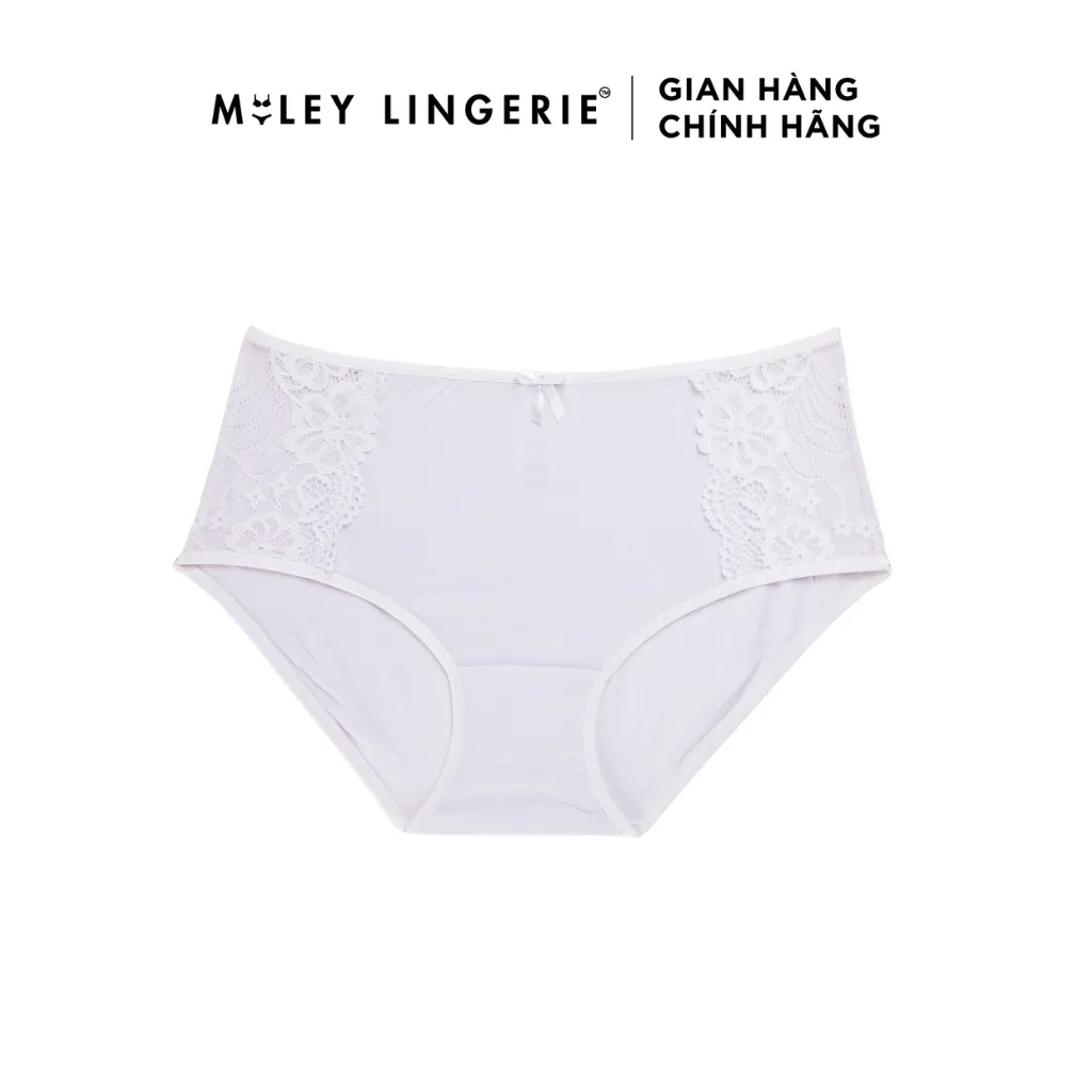 Ảnh Combo 2 Quần Lót Lưng Cao Modal Phối Ren Sườn Active Miley Lingerie FDS_25 2
