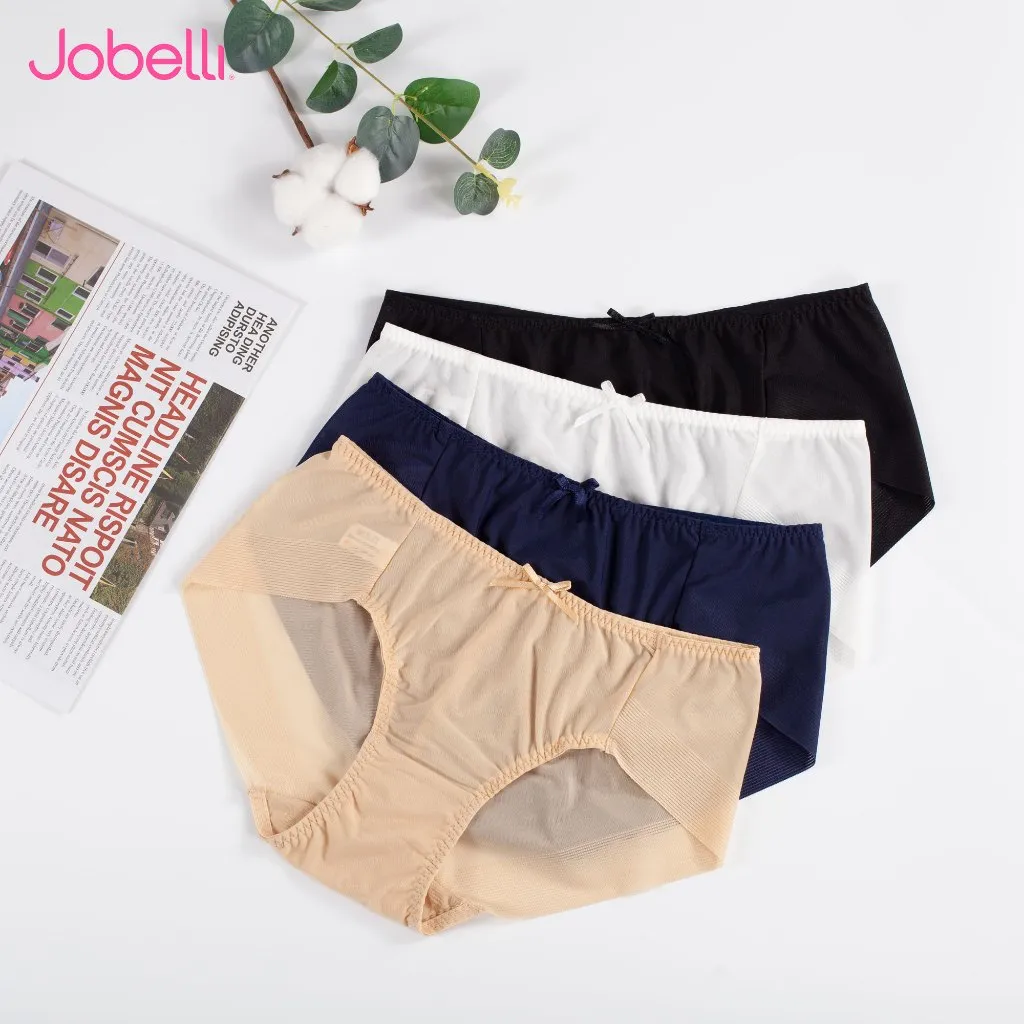 Ảnh Combo 2 Quần lót nữ không đường viền mông, lưng cao mềm mại thoải mái JOBELLI 1288 2