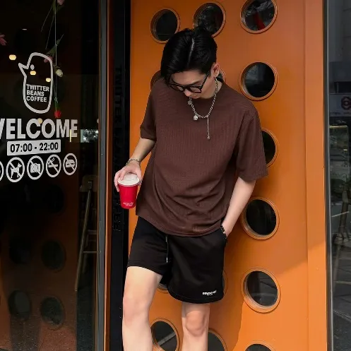 Ảnh COMBO 2 Quần Short Đùi Unisex N7 NEWSEVEN Basic nam nữ form rộng Local Brand QS.321 3