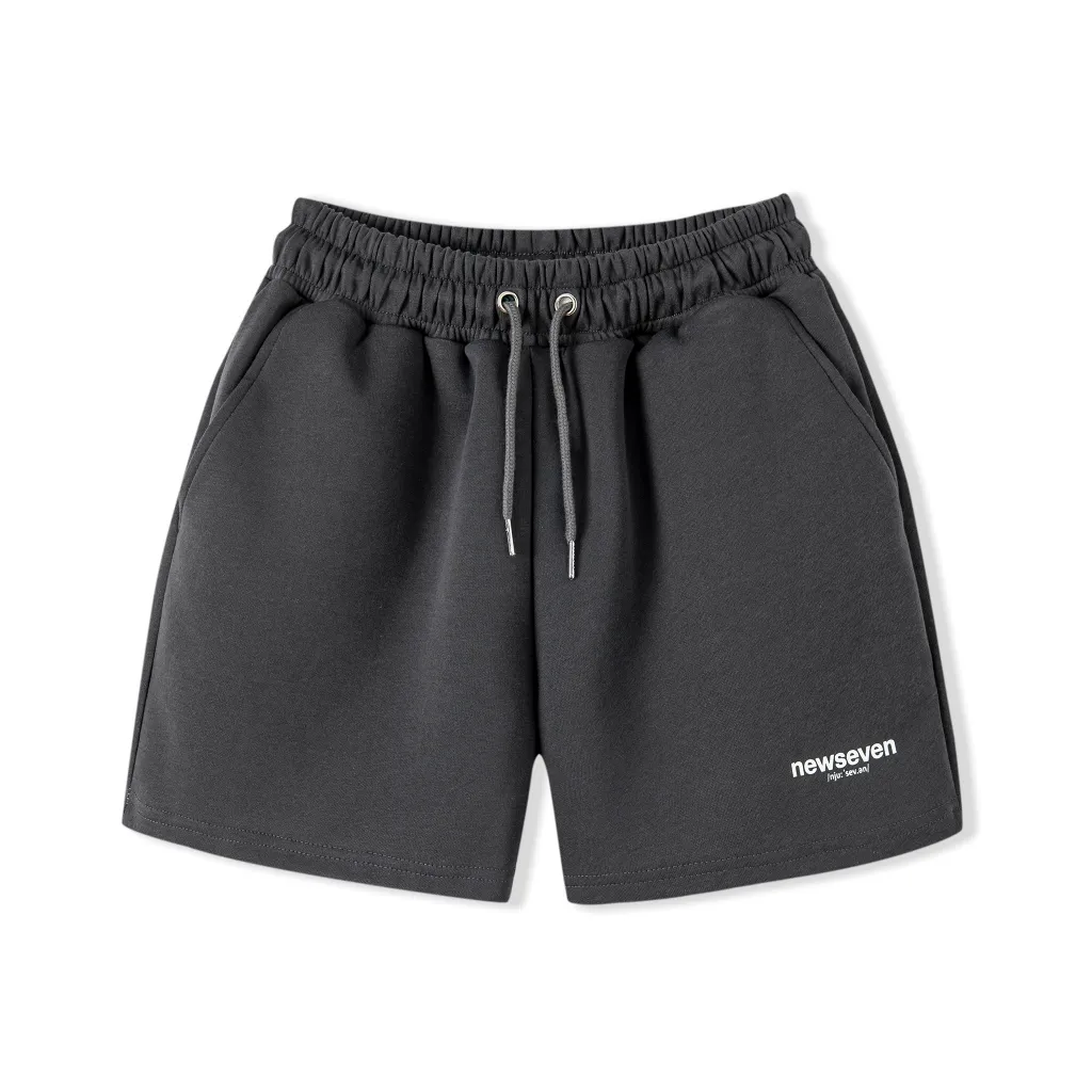 Ảnh COMBO 2 Quần Short Đùi Unisex N7 NEWSEVEN Basic nam nữ form rộng Local Brand QS.321 4