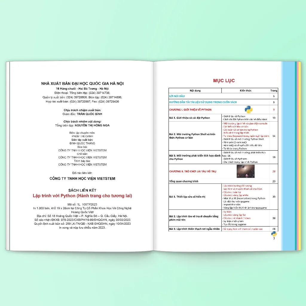 Ảnh Combo 2 sách Lập trình với Python cơ bản và nâng cao 3