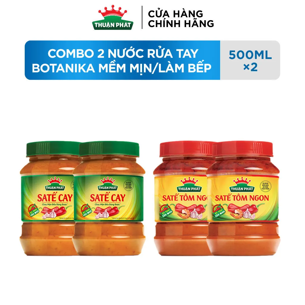 Ảnh Combo 2 Sate Thuận Phát Cay/Tôm ngon 250g 4