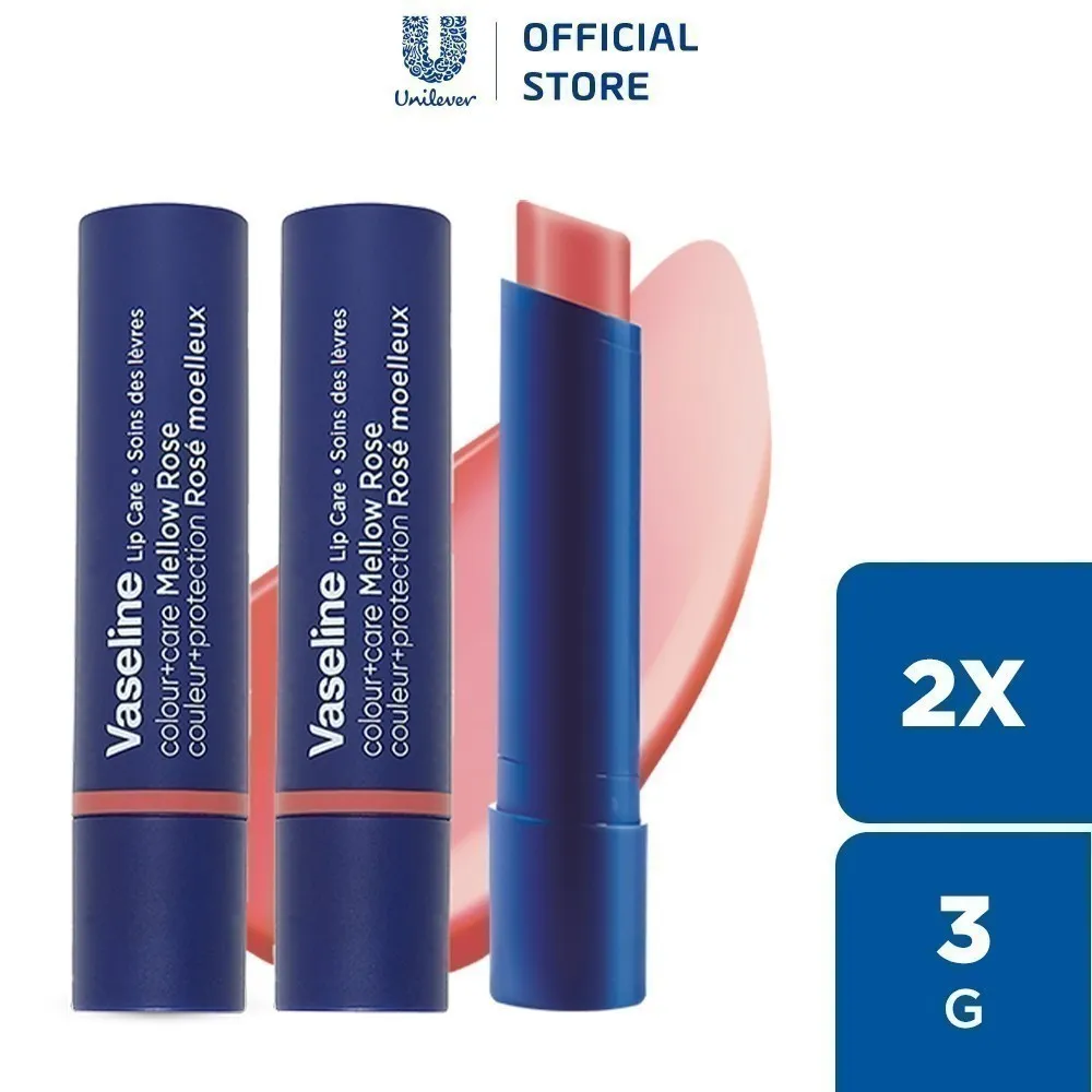 Ảnh Combo 2 son dưỡng Vaseline Colour Care 3g (Tùy chọn màu) 1