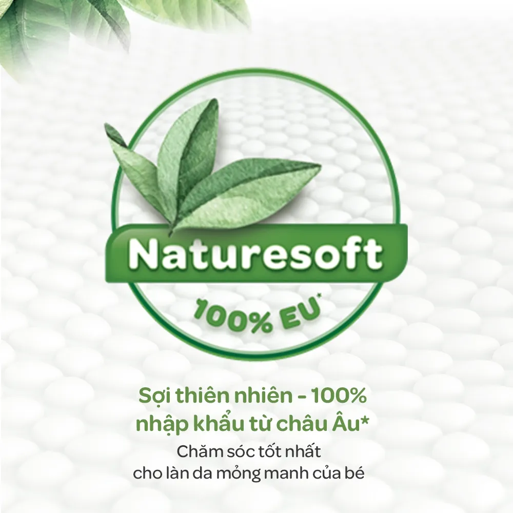 Ảnh Combo 2 Tã Dán Huggies Platinum Nature Made Size NB60 3